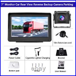 12V-36V 7 1080P Car Monitor Rear View Reverse Backup Camera Parking Universal