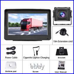 12V-36V 7 1080P Car Monitor Rear View Reverse Backup Camera Parking Universal