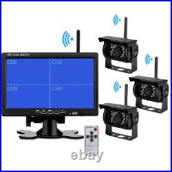 12-24V Wireless Reverse Rear View Camera with 7 Car Monitor for Truck Caravan RVs 12-24V Wireless Reverse Rear View Camera with 7 Car Monitor for Truck Caravan RVs