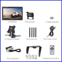 12-24V Wireless Reverse Rear View Camera with 7 Car Monitor for Truck Caravan RVs 12-24V Wireless Reverse Rear View Camera with 7 Car Monitor for Truck Caravan RVs