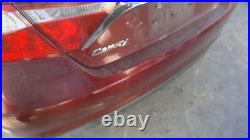 15 16 17 TOYOTA CAMRY Trunk/decklid/hatch/tailgate burgundy 3T3 rear view camera