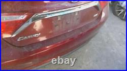 15 16 17 TOYOTA CAMRY Trunk/decklid/hatch/tailgate burgundy 3T3 rear view camera