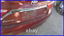 15 16 17 TOYOTA CAMRY Trunk/decklid/hatch/tailgate burgundy 3T3 rear view camera