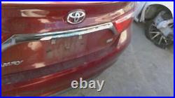 15 16 17 TOYOTA CAMRY Trunk/decklid/hatch/tailgate burgundy 3T3 rear view camera