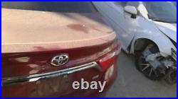15 16 17 TOYOTA CAMRY Trunk/decklid/hatch/tailgate burgundy 3T3 rear view camera