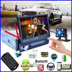 1DIN Android 6.0 3G WiFi 7'' Car MP5 Player GPS Mirror Link + Rear View Camera