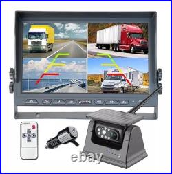 1 10 DVR Monitor Magnetic Standby Mode 1 Solar Wireless Backup Camera RVs Truck