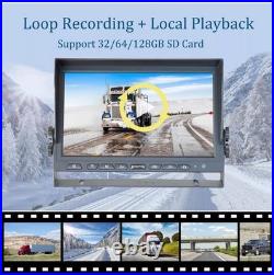 1 10 DVR Monitor Magnetic Standby Mode 1 Solar Wireless Backup Camera RVs Truck