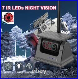 1 10 DVR Monitor Magnetic Standby Mode 1 Solar Wireless Backup Camera RVs Truck