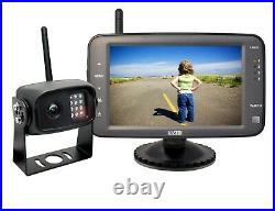 -2 2.4GHz HD Wireless Car CCD Camera 5 Monitor Reverse For Horse Float CCD Kit
