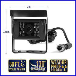 2 Backup Camera System 7 TFT LCD Screen, Weatherproof, Rear View Camera