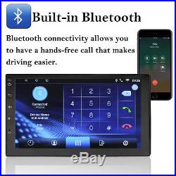 2-DIN Car Stereo Bluetooth Navigation GPS Radio Android 7.1 + Rear View Camera