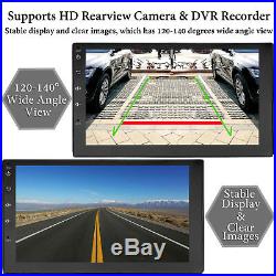 2-DIN Car Stereo Bluetooth Navigation GPS Radio Android 7.1 + Rear View Camera