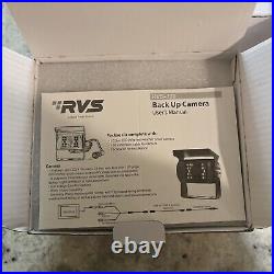 2 RVS Rear View Cameras RVS-770, CCD, 12V 24V DC, 2 Cables, RV Truck Trailer