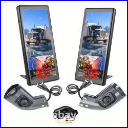 2ch 10.36 Monitor R L Side Electronic Rear View Mirror Camera truck/trailer/bus