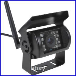 2x Wireless Rear View Backup Camera System with 7 LCD Monitor For RV Truck Lorry