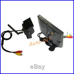 2x Wireless Reverse Backup Camera Kit + 7 Car Rear View Monitor 12V/24V RV Bus