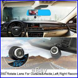 32GB 1080P Rear View Blue Mirror Camera Recorder CAR Dash Cam DVR Smartwild W940