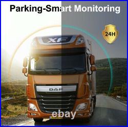 32GB 10 Quad Monitor 360° Parking System DVR backup HD Cameras For Truck RV BUS