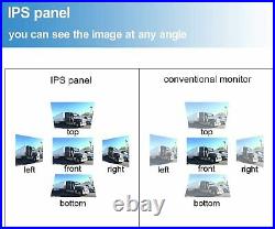 32GB 10 Quad Monitor 360° Parking System DVR backup HD Cameras For Truck RV BUS