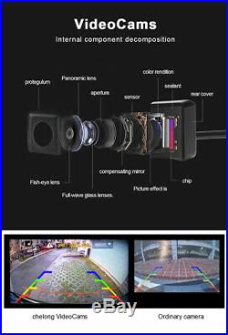 360° 1080P HD Autos Starlight Night Vision Camera DVR Bird View Panoramic System