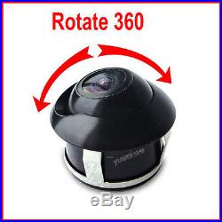 360° CCD HD Car Rear View Reverse Camera + 4.3 LCD Mirror Display Screen Kits