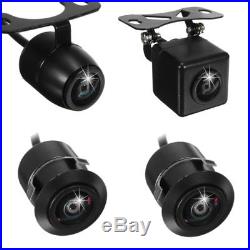 360° Car 4 Way HD Camera Rear Side Backup Front Bird View Parking System DVR US