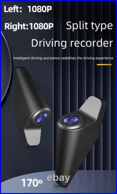 360 Degree Car Rearview Mirror Dash Cam 4 Channels Car Cameras 4K+1080P ADAS BDS