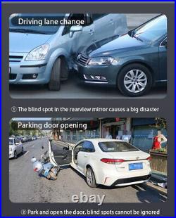 360 Degree Car Rearview Mirror Dash Cam 4 Channels Car Cameras 4K+1080P ADAS BDS