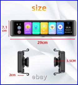360 Degree Car Rearview Mirror Dash Cam 4 Channels Car Cameras 4K+1080P ADAS BDS