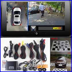 360 Degree HD Bird View Car DVR Camera Recorder Parking Backup Reverse Cam Kit