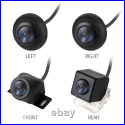 360° HD Car Bird View Parking Recorder System Front Rear Side Camera Universal