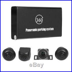 360° Panorama System 4 Cameras 720P Car DVR Recording Rearview Camera G-Sensor