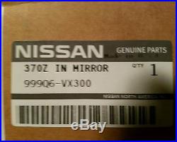 370Z Nissan In Mirror Rear View Monitor Kit Oem NEW Back up camera Genuine NIB