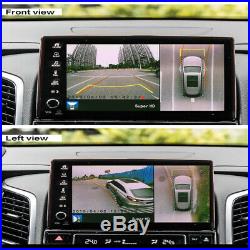 3D 360° Bird Eye View Panoramic 4 Camera Car DVR Recording Parking Videos Parts
