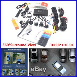 3D HD 360° Surround View System Bird View Panorama System 4-CH 1080P DVR Cameras