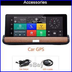 3G WiFi 7'' HD 1080P GPS Android Car DVR Dual Camera Dash-Cam Rear View Recorder