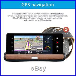 3G WiFi 7'' HD 1080P GPS Android Car DVR Dual Camera Dash-Cam Rear View Recorder