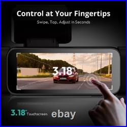 3K 4 Channel Dash Cam, 560° All-Sides View, Front and Rear Inside Car Camera 3K 4 Channel Dash Cam, 560° All-Sides View, Front and Rear Inside Car Camera