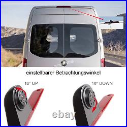 3RD Brake Light Rearview Backup Camera & Monitor For Mercedes-Benz Sprinter Van