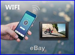 3'' Wifi 1080P Dual Motorcycle Camera Full HD Recorder Front+ Rear View DVR GPS
