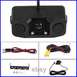 3in1 170° Car Visual Reversing Rear View Camera with Backup Radar Parking Sensor 3in1 170° Car Visual Reversing Rear View Camera with Backup Radar Parking Sensor