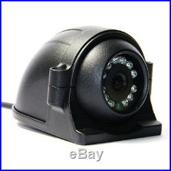 4CH 1080P AHD 512GB SD Car DVR Mobile Video Recorder Side Rear View Duty Camera