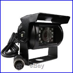 4CH SD Car Vehicle DVR Video Record + 2 IR CCTV Rear View Camera For Truck Bus