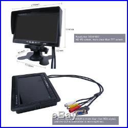 4CH WIFI GPS 4G 1080P AHD 2TB HDD Car DVR Video Record Rear View Camera 7 LCD