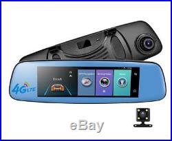 4G 1080P ADAS Car DVR Rear View Mirror Camera Android 5.1 Dual lens WIFI GPS 16G
