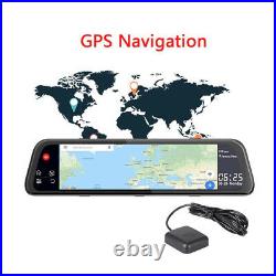 4G Android 8.1 Car DVR ADAS Remote Monitor Rear view mirror GPS WIFI dash camera