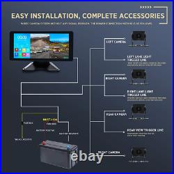 4K Backup Camera System with 10.36 Monitor for RV Truck Trailer Van Rear Side