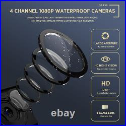 4K Backup Camera System with 10.36 Monitor for RV Truck Trailer Van Rear Side