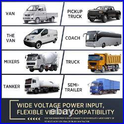 4K Backup Camera System with 10.36 Monitor for RV Truck Trailer Van Rear Side